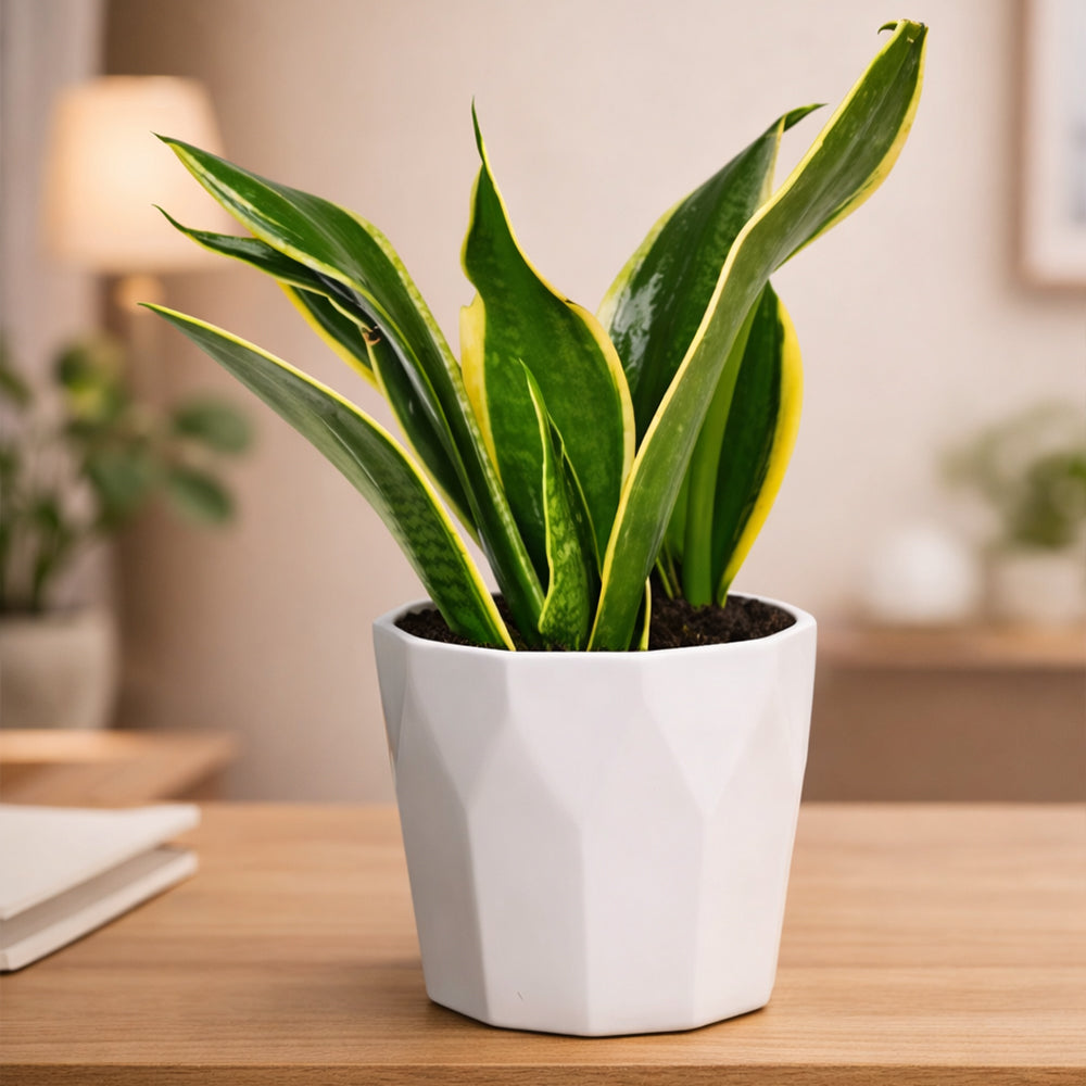 Sansevieria ‘Black Gold’ – Stylish Indoor Air Purifying Low Maintenance Plant Plantmitra