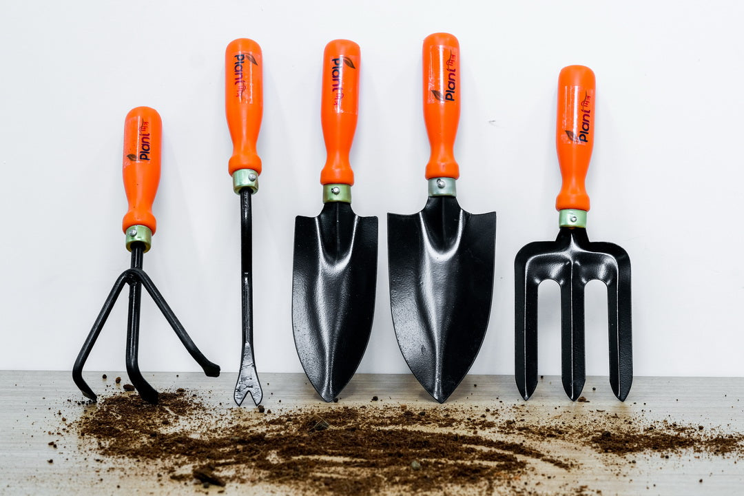 Gardening Kit – Set of 5 Essential Hand Tools for Indoor and Outdoor Plant Care